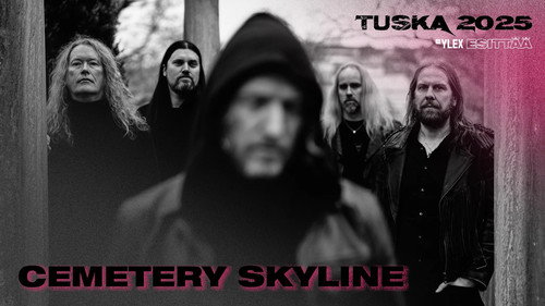 Cemetery Skyline - Tuska 2025 Backdrop Blur
