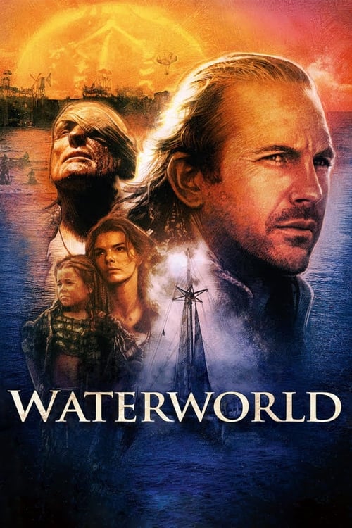 In a futuristic world where the polar ice caps have melted and made Earth a liquid planet, a beautiful barmaid rescues a mutant seafarer from a floating island prison. They escape, along with her young charge, Enola, and sail off aboard his ship. But the trio soon becomes the target of a menacing pirate who covets the map to 'Dryland'—which is tattooed on Enola's back.