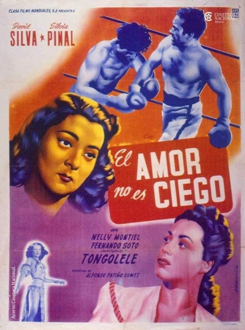 Poster El amor no es ciego 1950