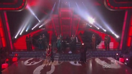 Escena del episodio 3 de la temporada 9 de la serie Dancing with the Stars