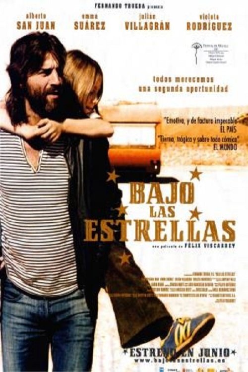 Bajo las estrellas movie poster player