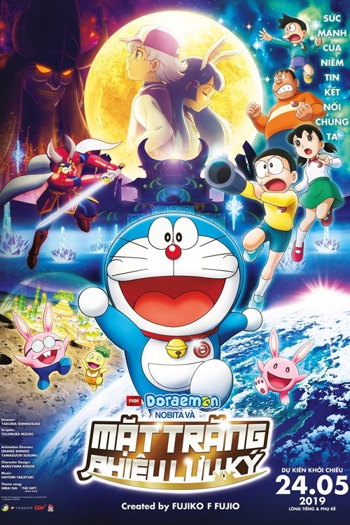 Poster Doraemon: Nobita và Mặt Trăng Phiêu Lưu Ký