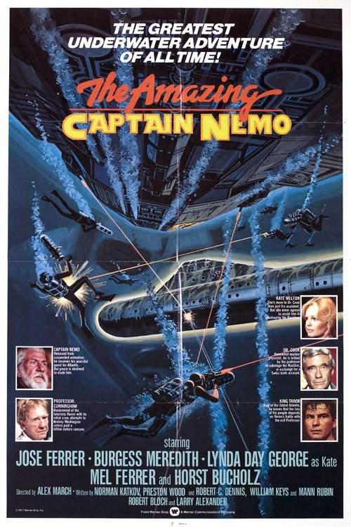 The Amazing Captain Nemo movie poster player