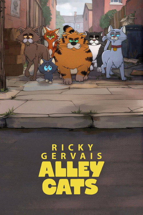 Ricky Gervais Alley Cats poster