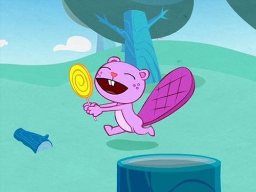 Escena del episodio 2 de la temporada 2 de la serie Happy Tree Friends