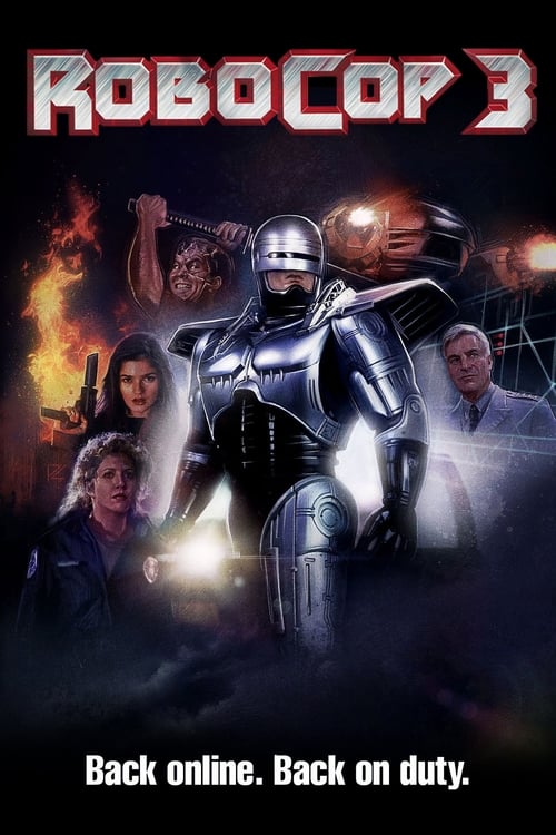 Grootschalige poster van RoboCop 3