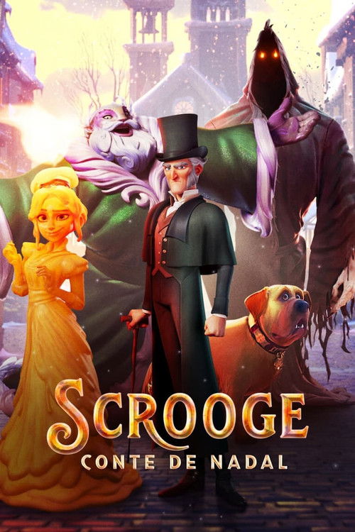 Cartell de Scrooge: Conte de Nadal