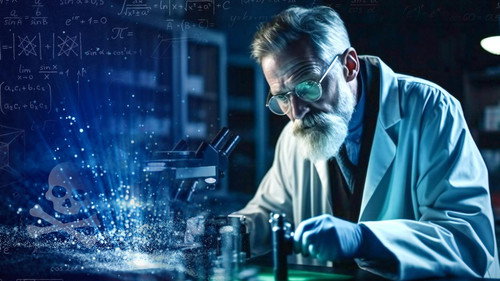 Wissenschaft extrem Backdrop Blur