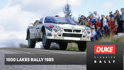 1000 Lakes Rally 1985 Backdrop Blur