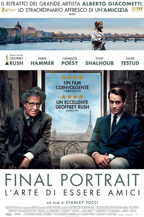 Final Portrait - L'arte di essere amici 2018