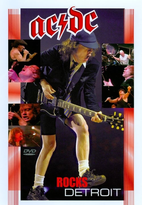 Poster AC/DC - Rocks Detroit  (Bootleg) 1990