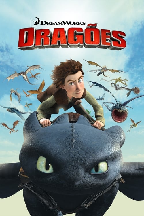 Poster da série Dragões: O Esquadrão de Berk