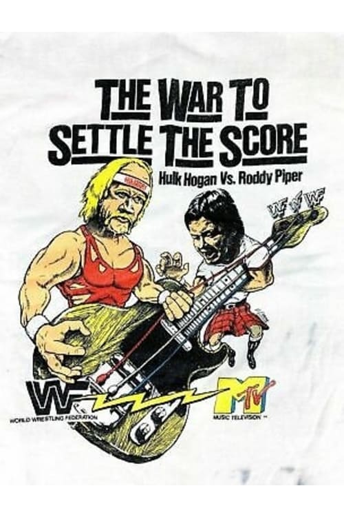 WWE War to Settle the Score (1985) poster