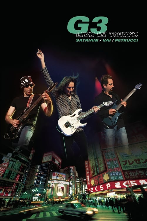 G3 - Live in Tokyo poster