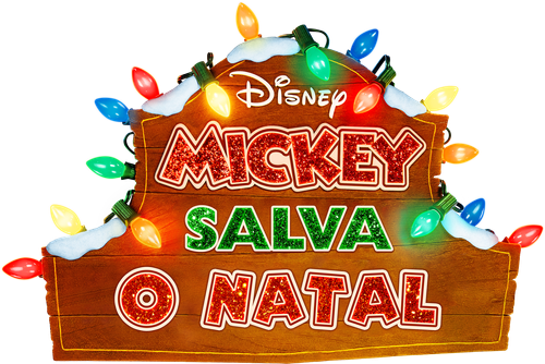 Mickey Salva o Natal - Logo 3