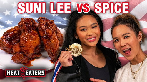 Suni Lee Eats the Spiciest Meal of Her Life