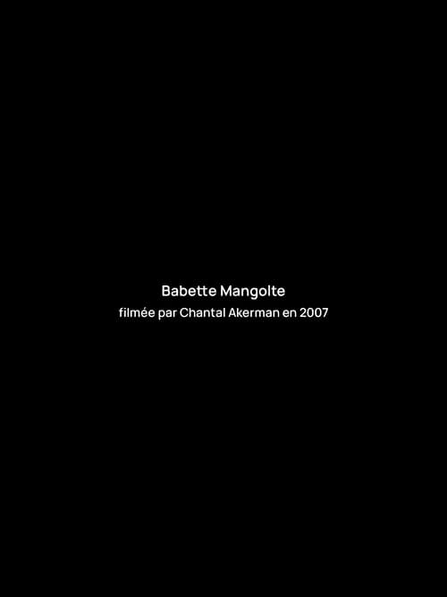 Interview with Babette Mangolte