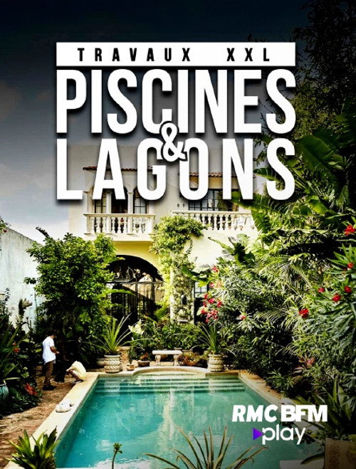 Travaux XXL : piscines et lagons Poster Blur