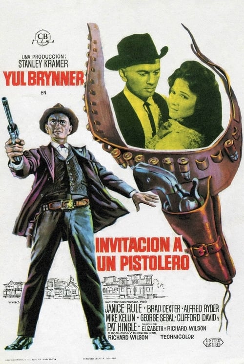 Invitation to a Gunfighter poster