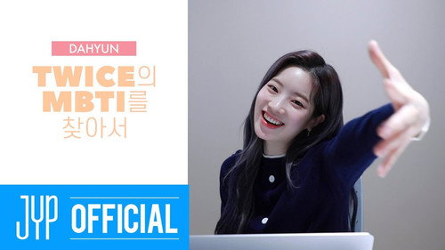 TWICE TV “Finding TWICE’s MBTI” EP. DAHYUN still