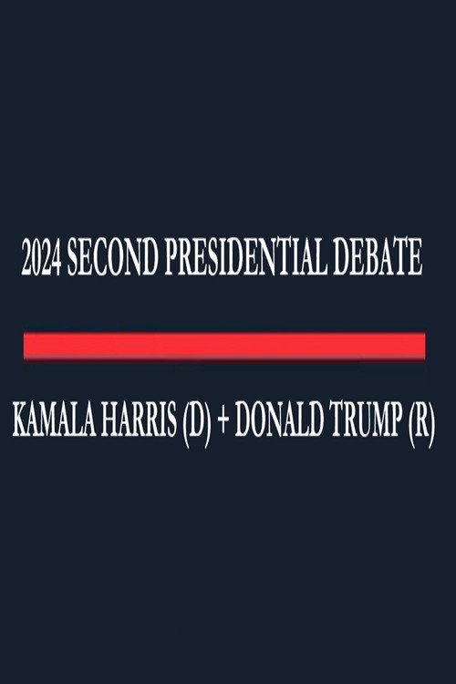 Poster for 2024 Second Presidential Debate
