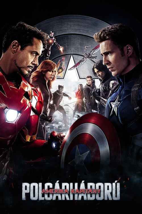 Amerika Kapitány: Polgárháború movie poster player