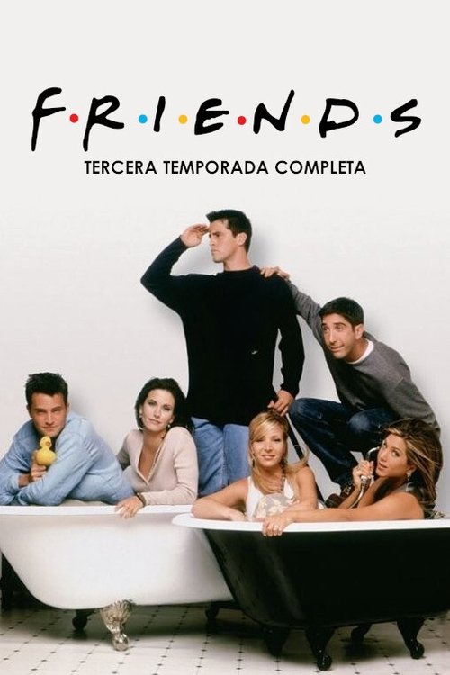 Poster de la Temporada 3 en la serie Friends