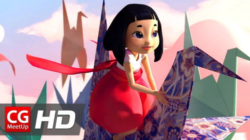 Sadako and The Thousand Paper Cranes Backdrop Blur