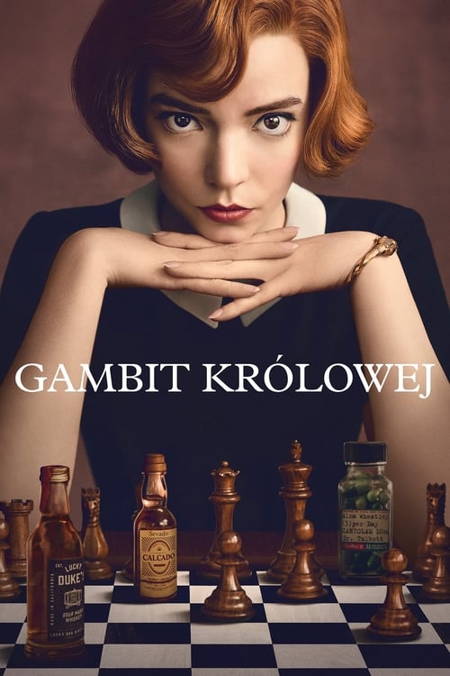 plakat Gambit królowej cały (wszystkie odcinki)