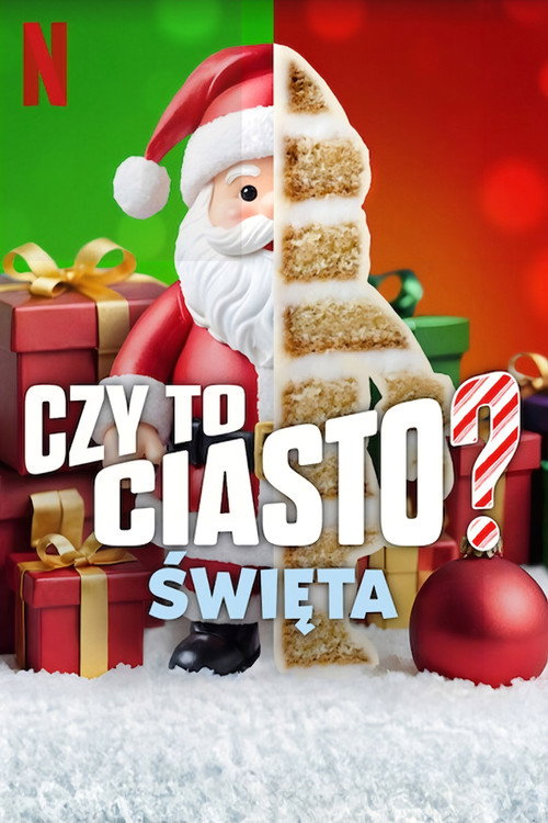 Plakat: Czy to ciasto? Święta