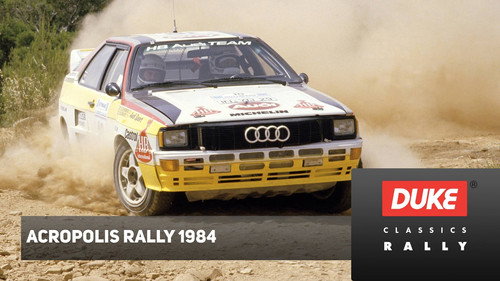 Acropolis Rally 1984 Backdrop Blur