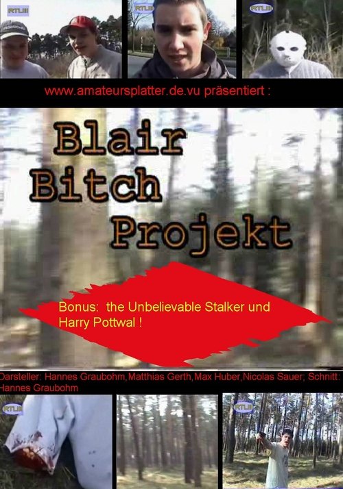 The Blair Bitch Projekt movie poster player