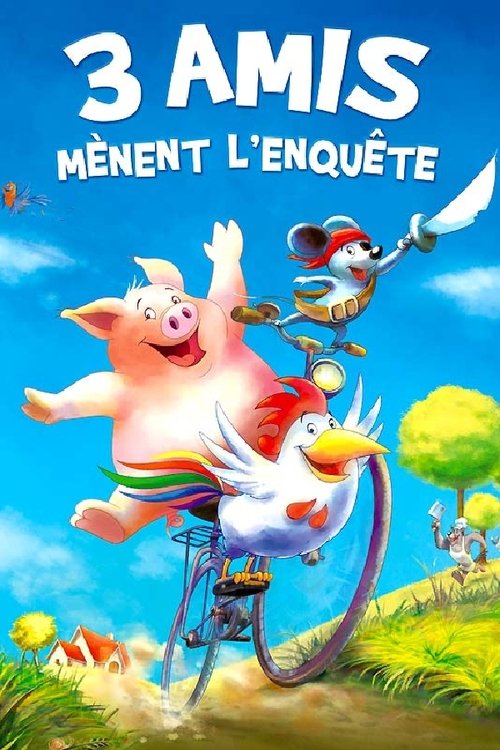 Poster image du film 3 amis mènent l'enquête 3 amis mènent l'enquête