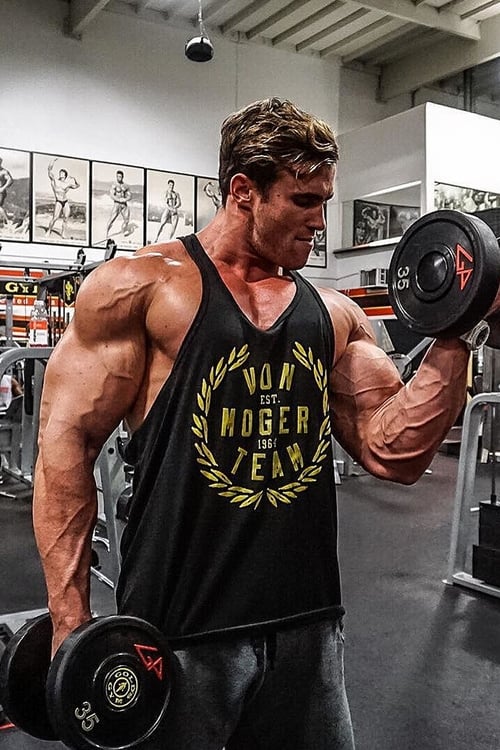 Grootschalige poster van Calum Von Moger