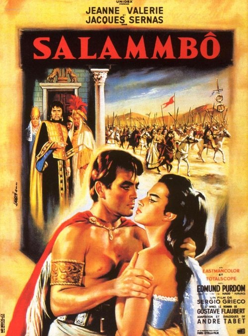 SALAMMBÔ movie poster player