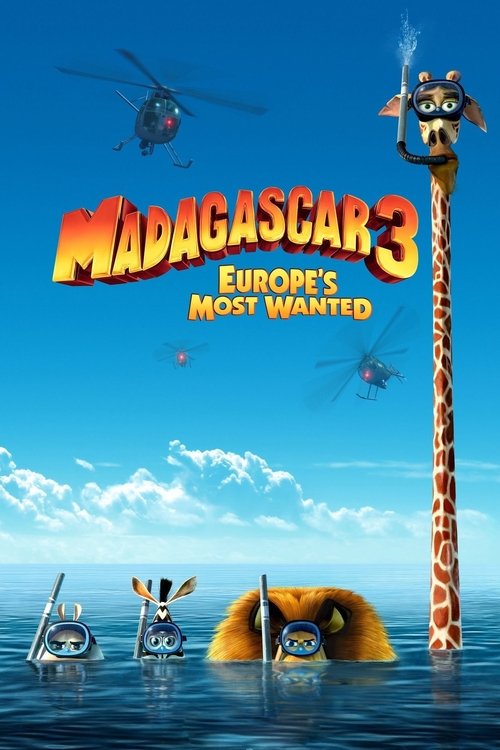 Madagascar 3: Europe's Most Wanted movie poster