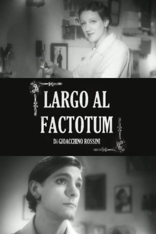 Largo al factotum (2009) poster