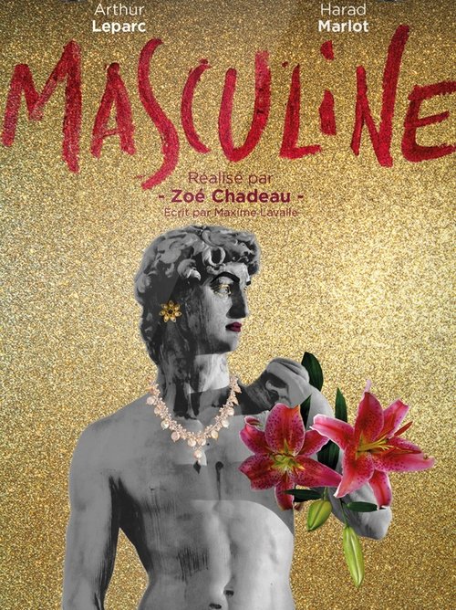 Masculine movie poster player