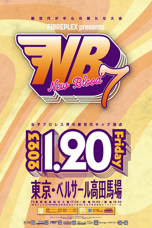 Cartell de FIBREPLEX presents NEW BLOOD 7