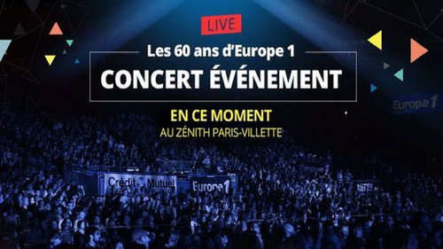 Les 60 ans d'Europe 1 : le concert Backdrop Blur