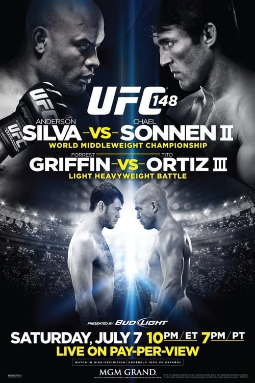 UFC 148: Silva vs. Sonnen II (2012) poster