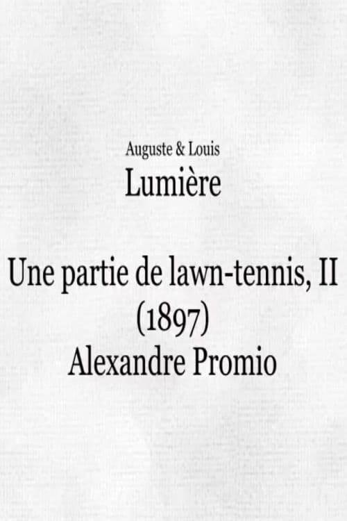 Une partie de lawn-tennis II Movie Poster Image