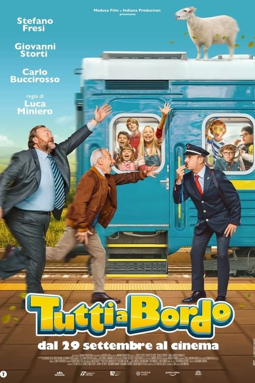 Missing the train is very bad. Seeing it leave with your children and those of your friends you had to accompany on vacation is a whole other story ... that of the crazy pursuit from Turin to Sicily of a father and grandfather as different as they are unreliable.