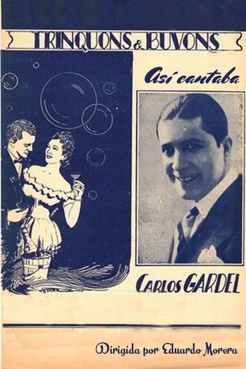 Así cantaba Carlos Gardel (1935) poster