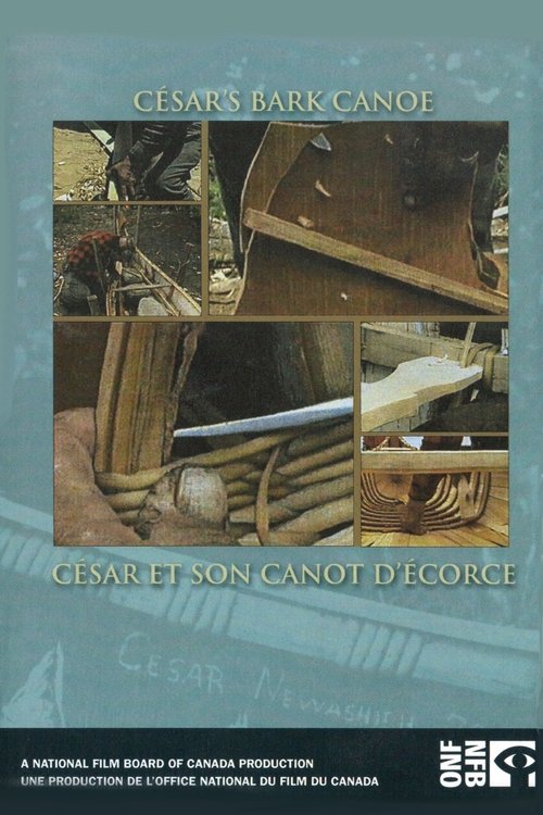 Poster César et son canot d'écorce 1971