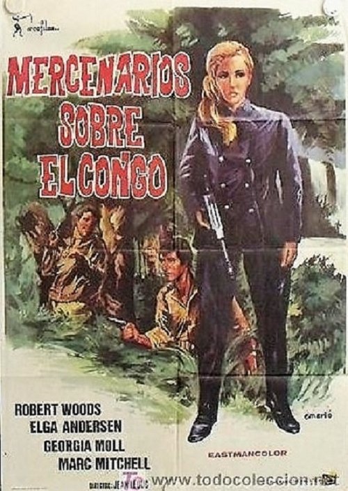 Mercenarios sobre el Congo movie poster player