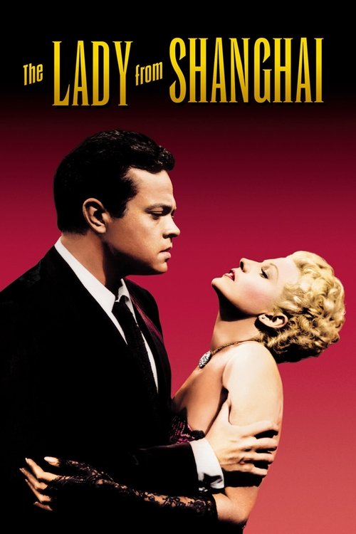 Grootschalige poster van The Lady from Shanghai