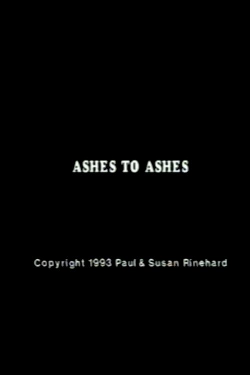 Ashes To Ashes movie poster player