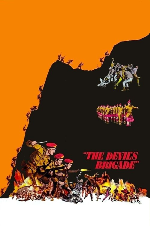 Grootschalige poster van The Devil's Brigade