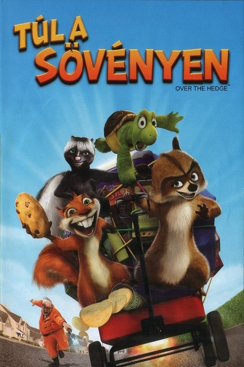 Túl a sövényen movie poster player